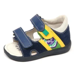 704 Velour/Vitello Sandal