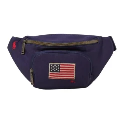 Amerikansk Flag Canvas Bæltetaske