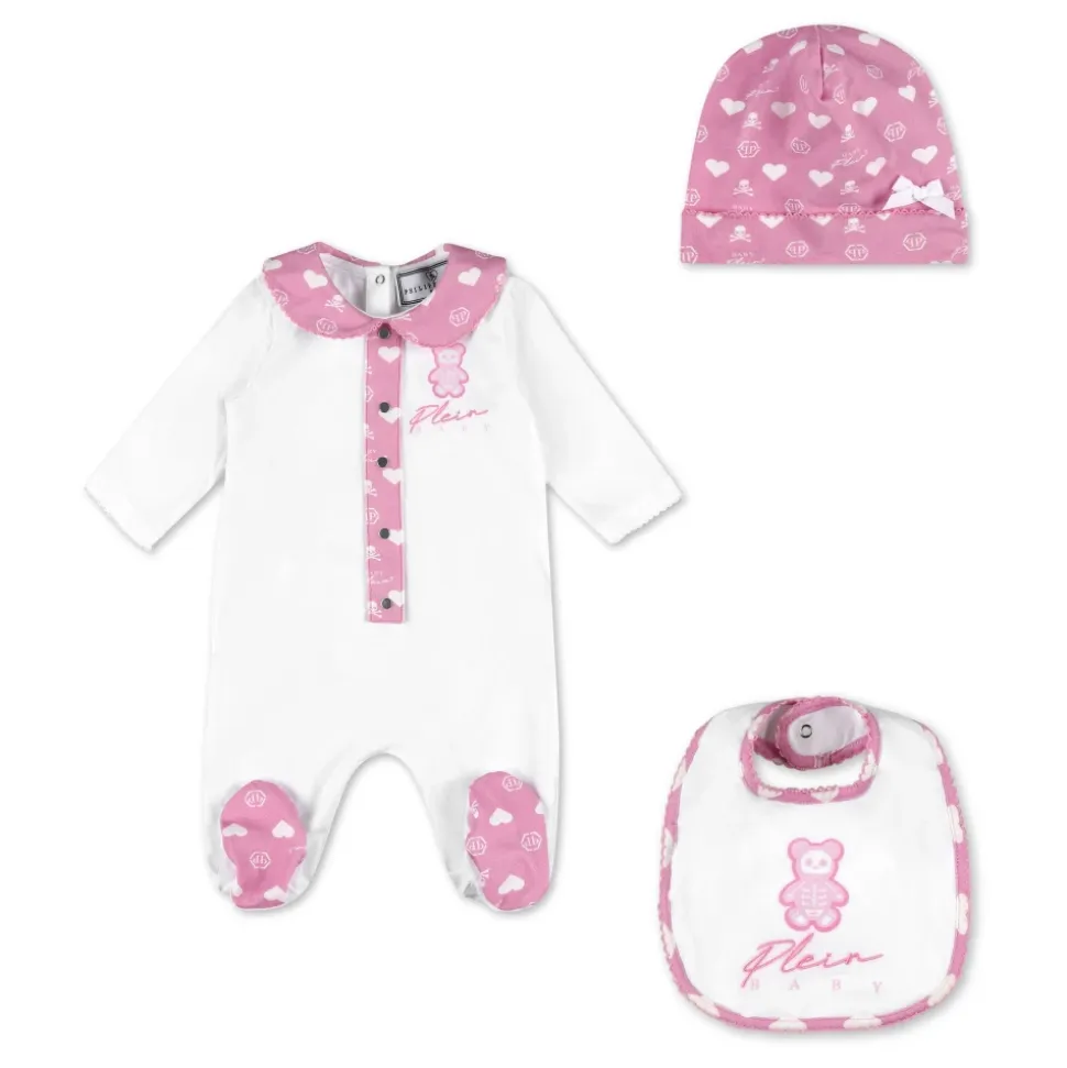 Babygrow + Bib + Hat