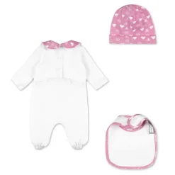 Babygrow + Bib + Hat
