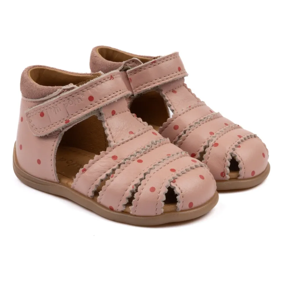 Begynder Sandal - Old Rose Dot