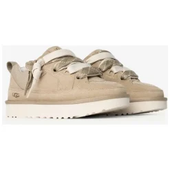 Beige Lowmel Trainers Moderne Stil