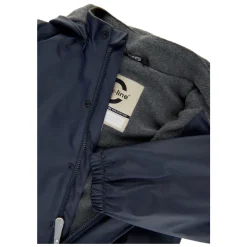 Blå Nights PU regnsæt med fleece