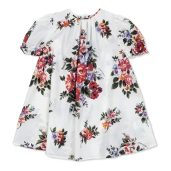 Blomsterbuket Print Bomuldskjole