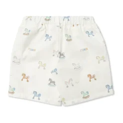 Bomulds Shorts med Print