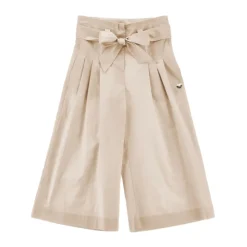 Bow Pleated Trousers