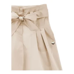 Bow Pleated Trousers