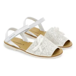 Bow-Embellished Slingback Sandal