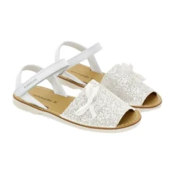 Bow-Embellished Slingback Sandal