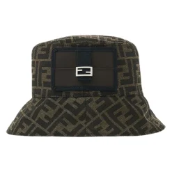 Brun Fisherman Hat med FF-motiv