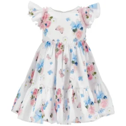 Butterflies and Flowers Dress