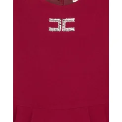 Crystal Embellished Flared Dress