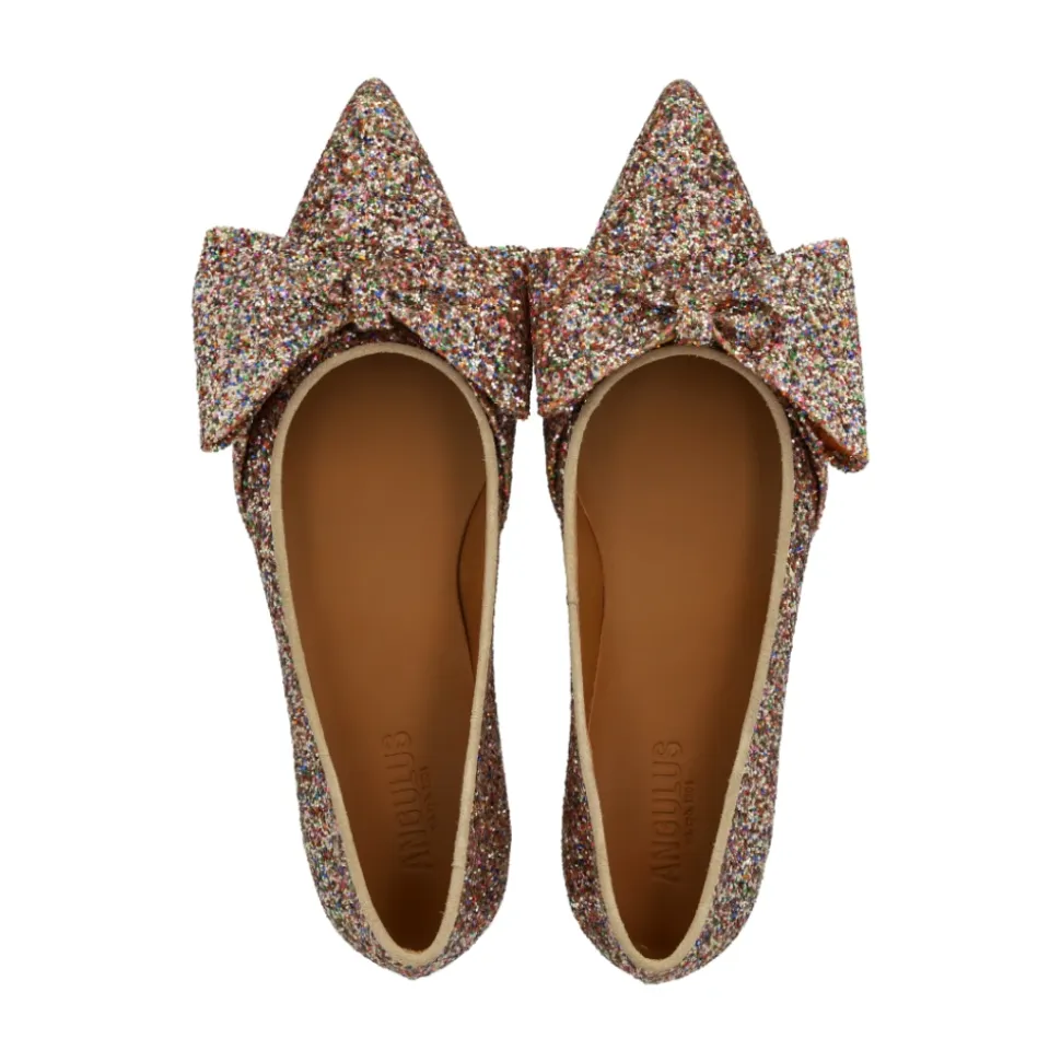 Glitter Ballerina med Sløjfe