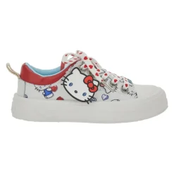 Glitterbesatte blomstersneakers