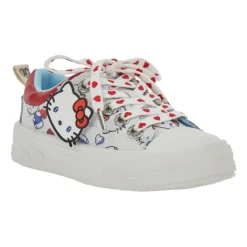 Glitterbesatte blomstersneakers