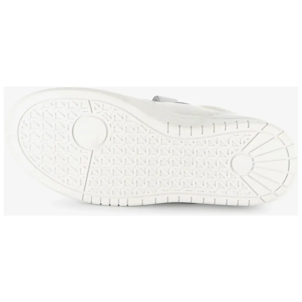 Hvide Logo Sneakers med Elastikbånd