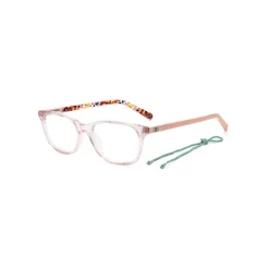 Multifarvede Acetatrammer med Pink Skive