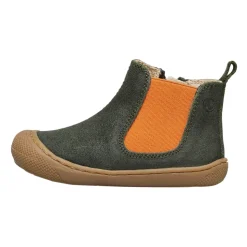 Suede first-steps ankle boots SALLY