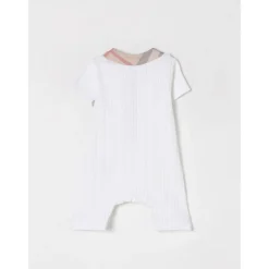 Tjekdetaljeret Rib Romper