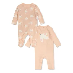 To-pakning af baby natdragter