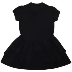 Vestito Manica Corta Balze
