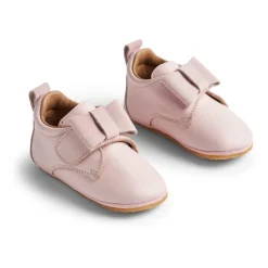 Wheat Footwear - Indoor Shoe Bow, WF404j - Rose Ballet
